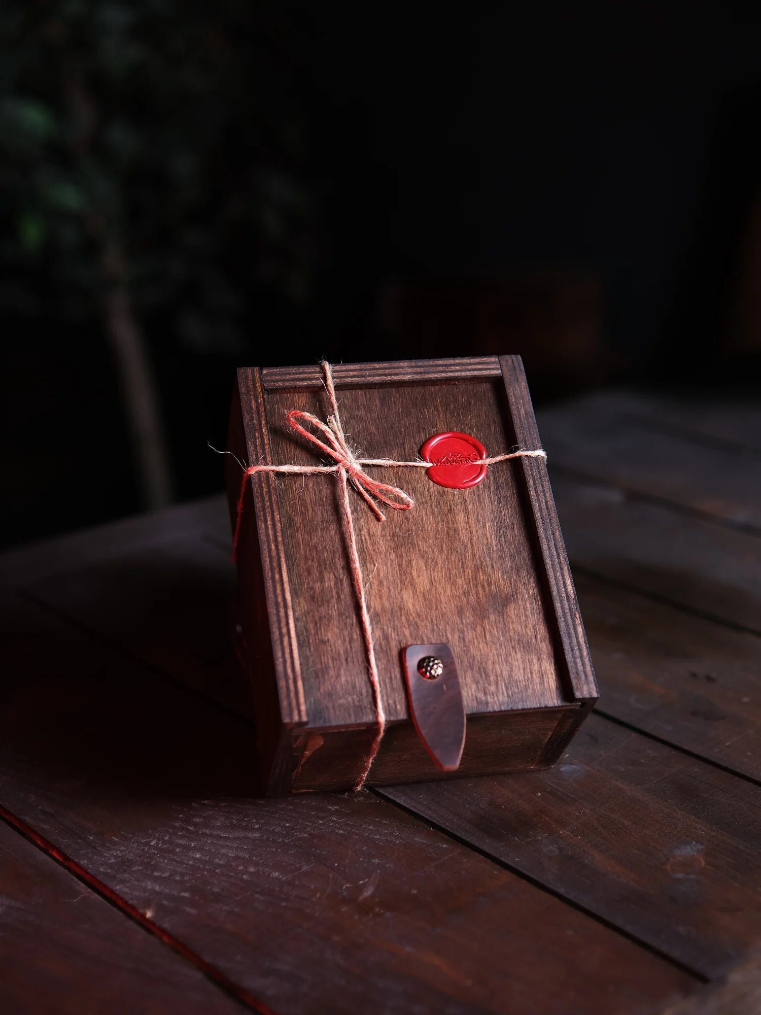 Rustik Ahşap Küçük Hediye Kutusu