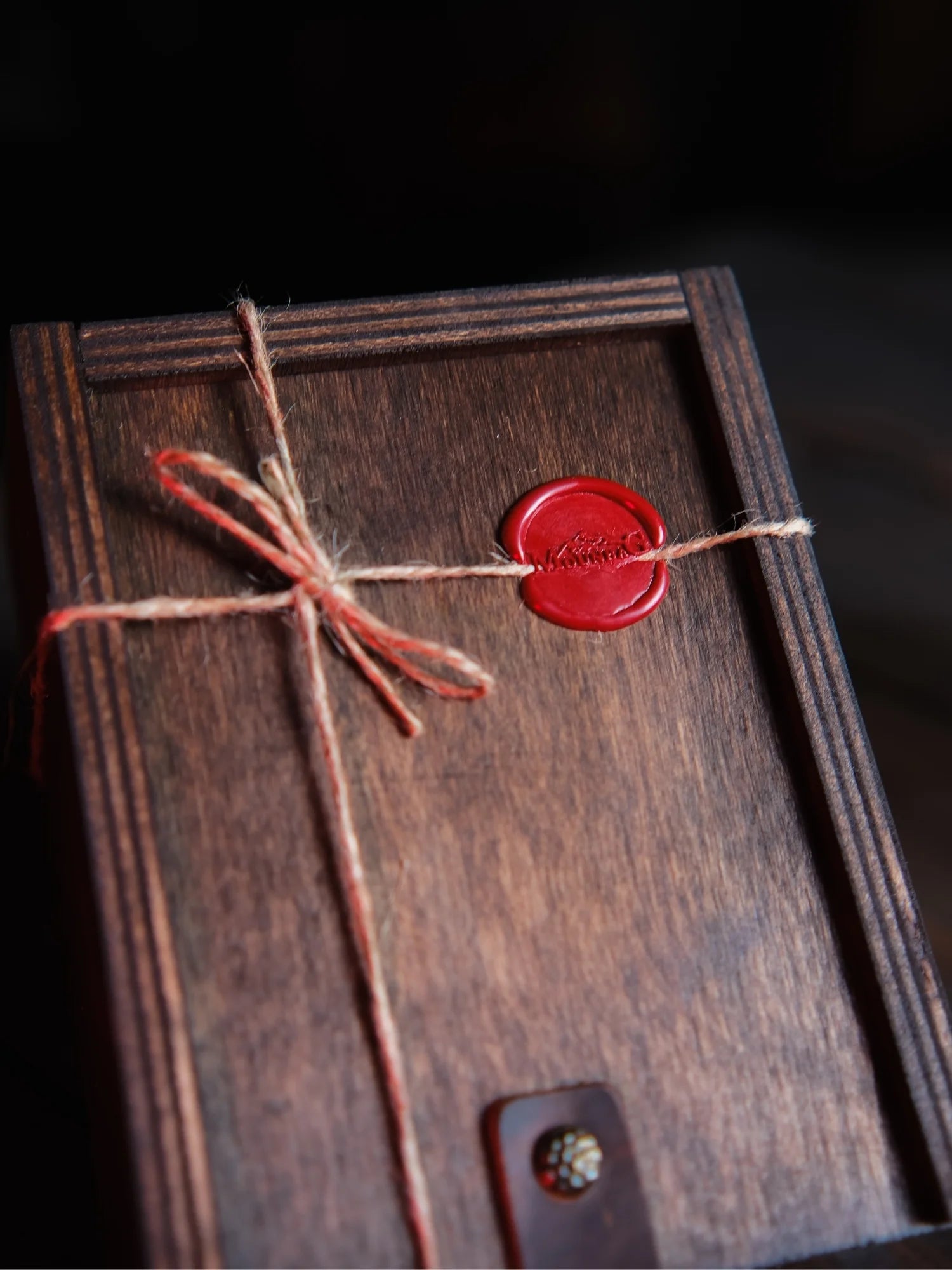 Rustik Ahşap Küçük Hediye Kutusu