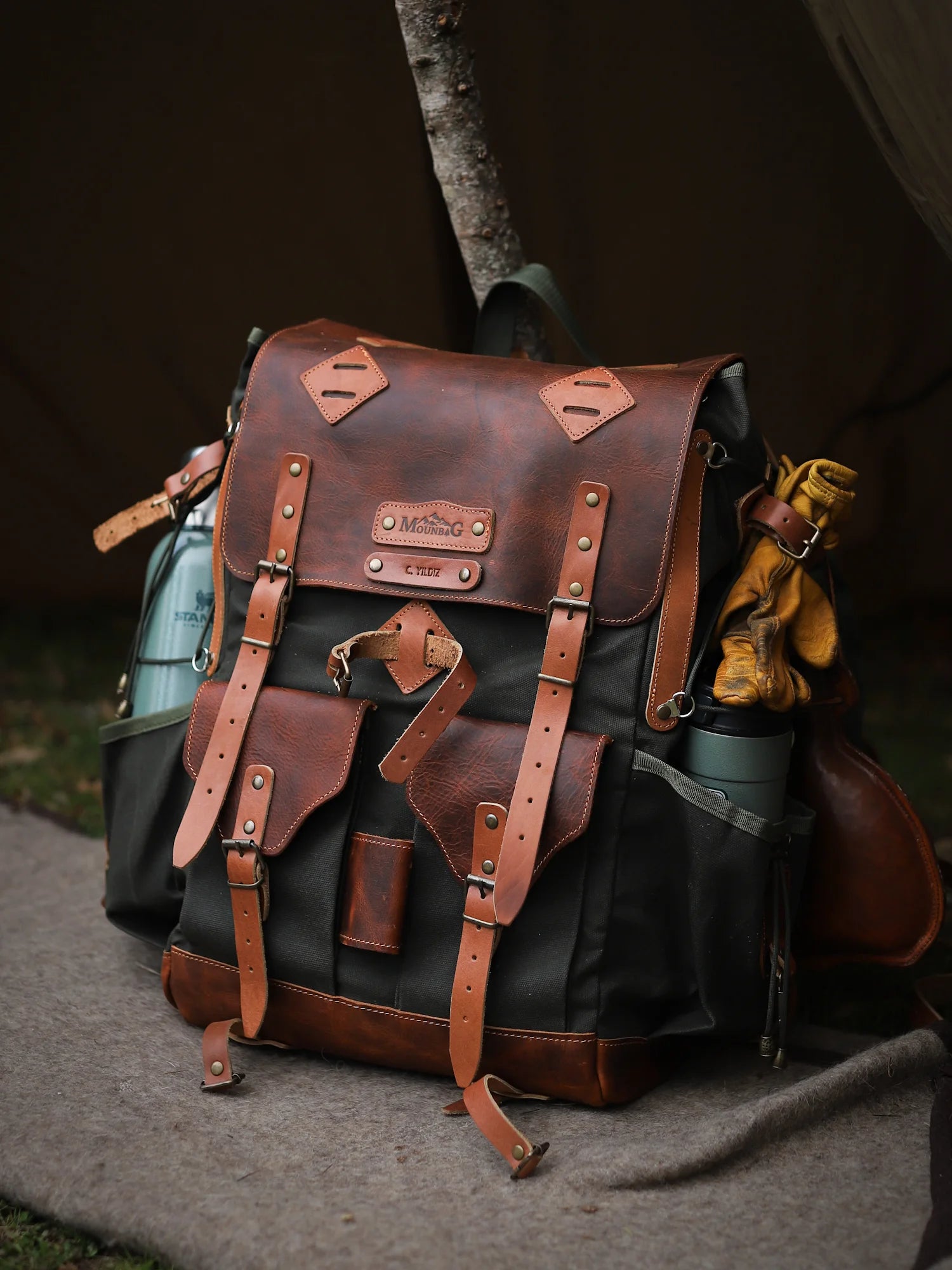 Bushcraft Pro Kamp & Gezi Sırt Çantası