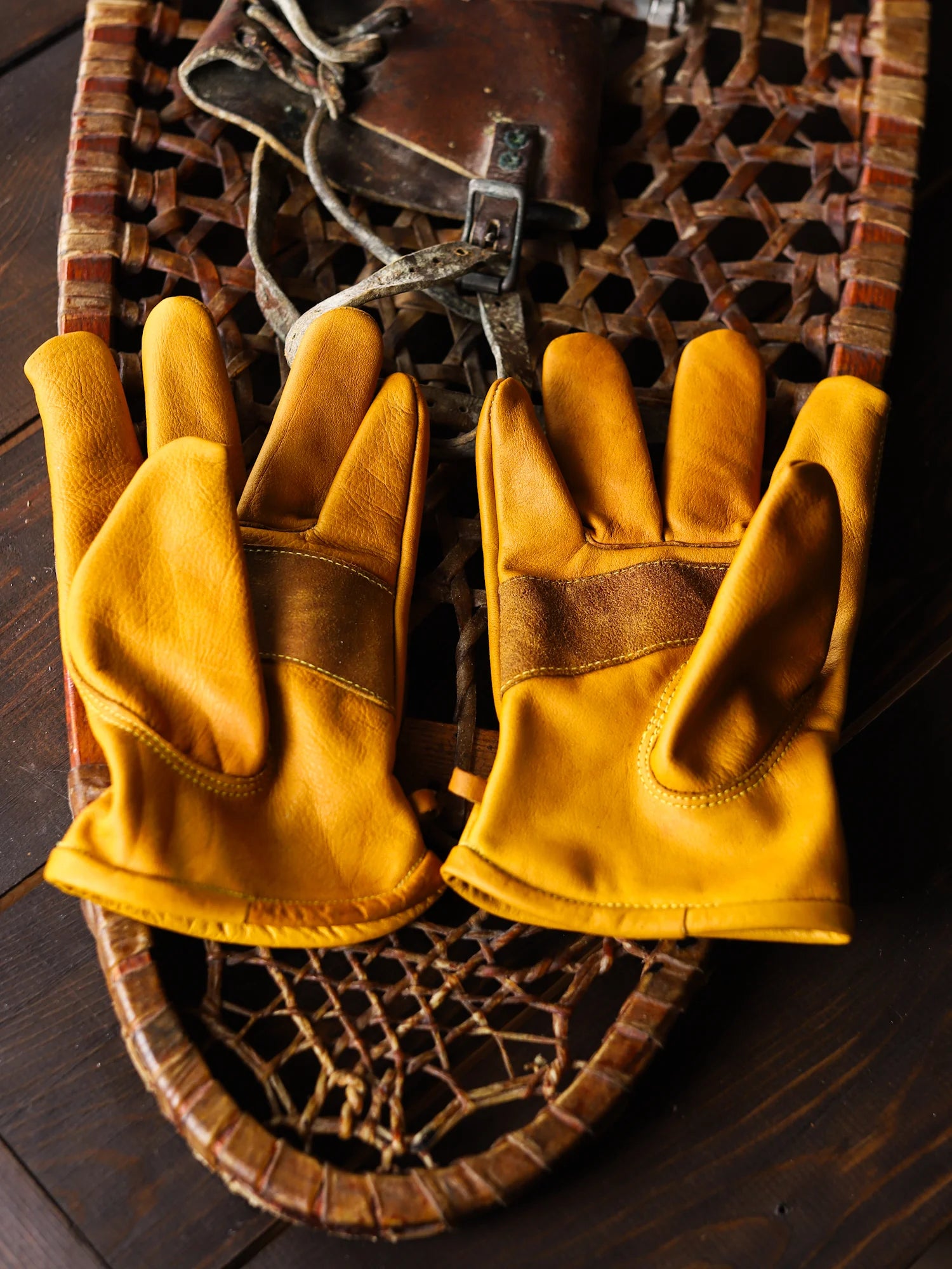 Bushcraft Deri Eldiven
