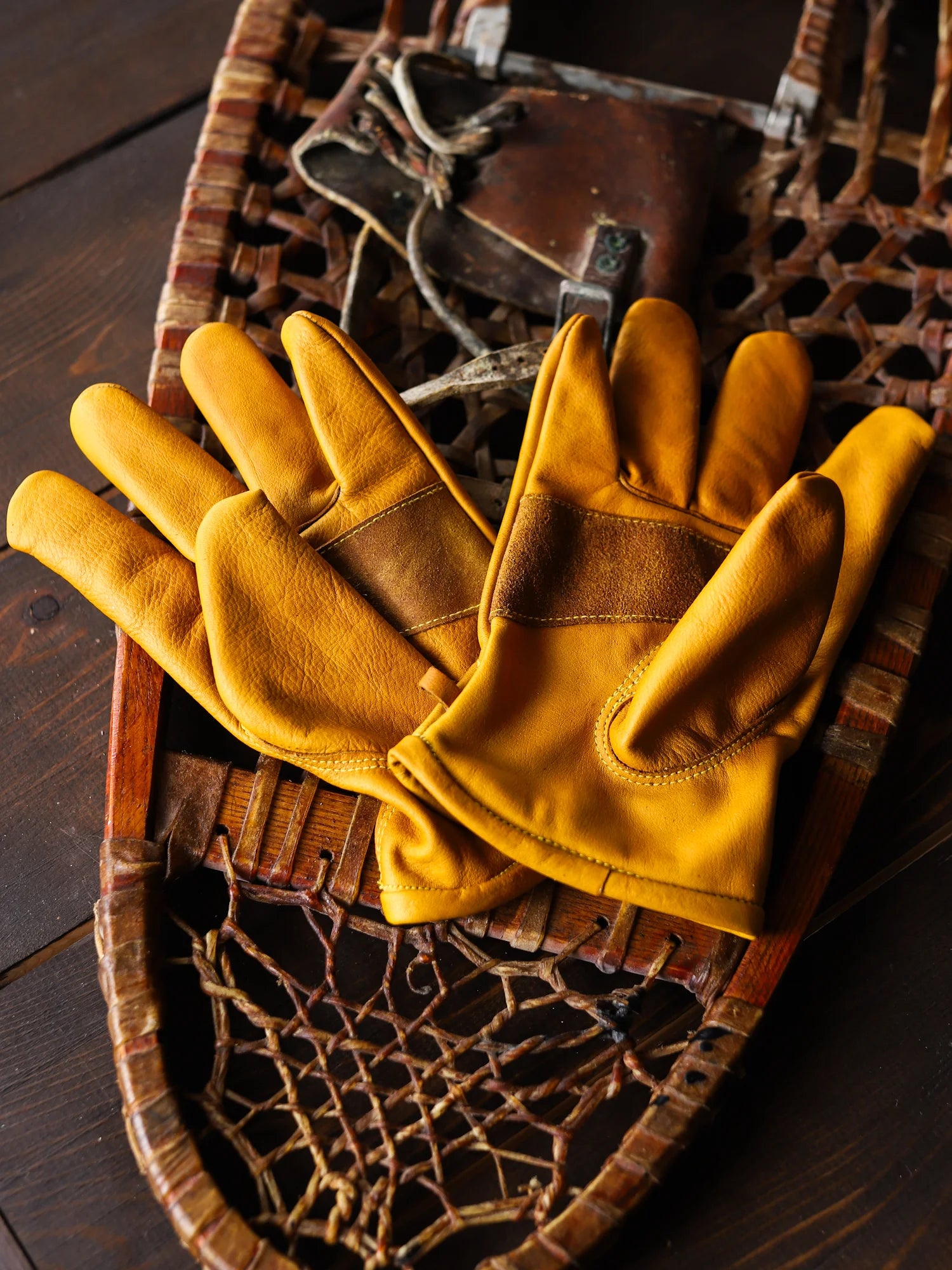 Bushcraft Deri Eldiven