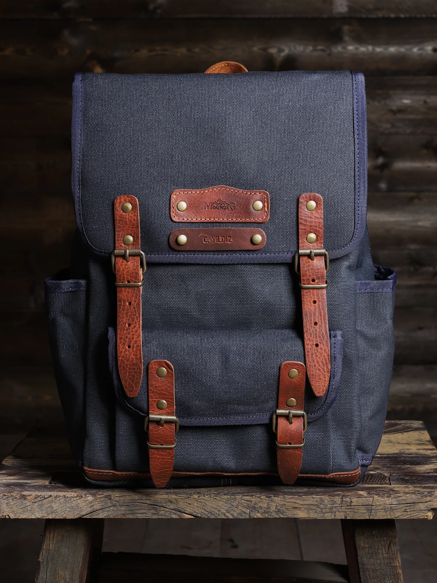 Myra Kanvas - Lacivert