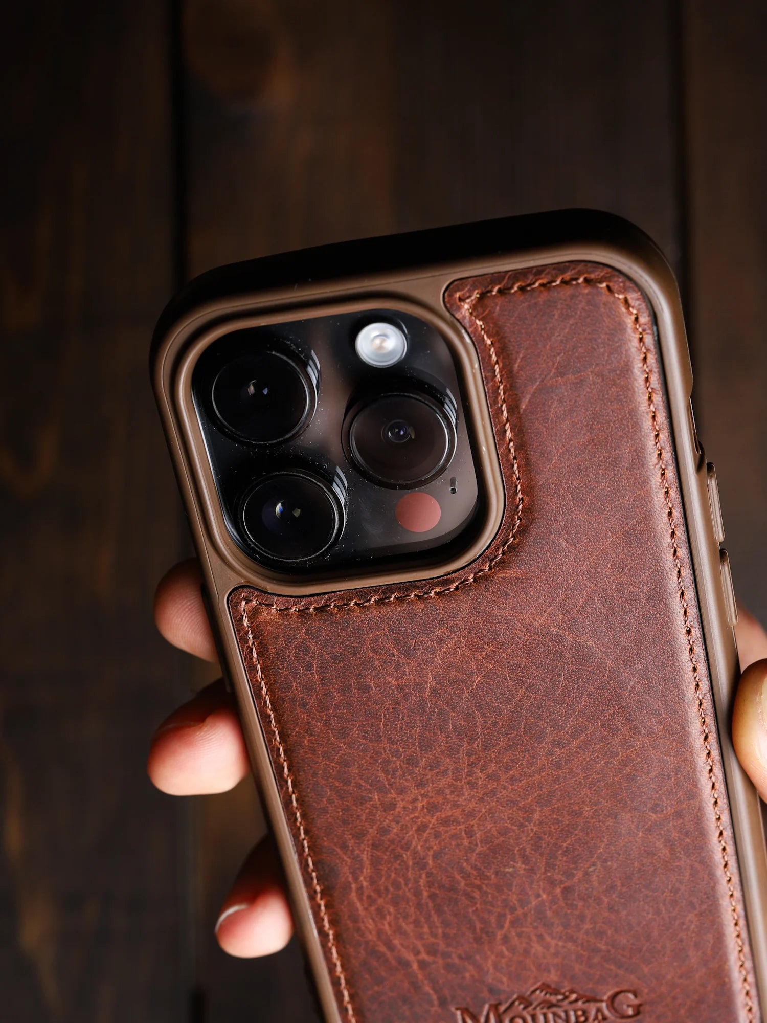 Mora Deri iPhone Kılıfı