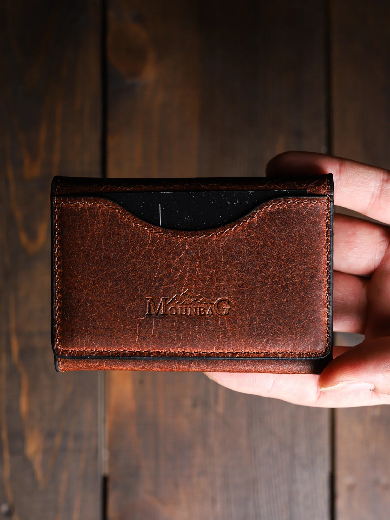 Teos Deri MagSafe Cüzdan