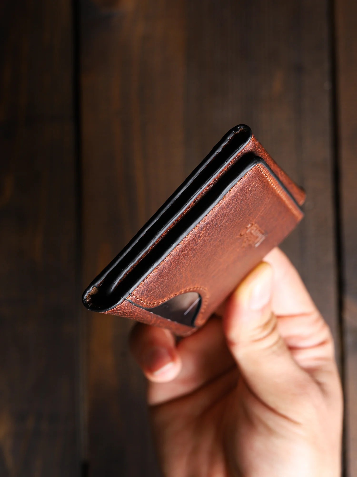 Teos Deri MagSafe Cüzdan