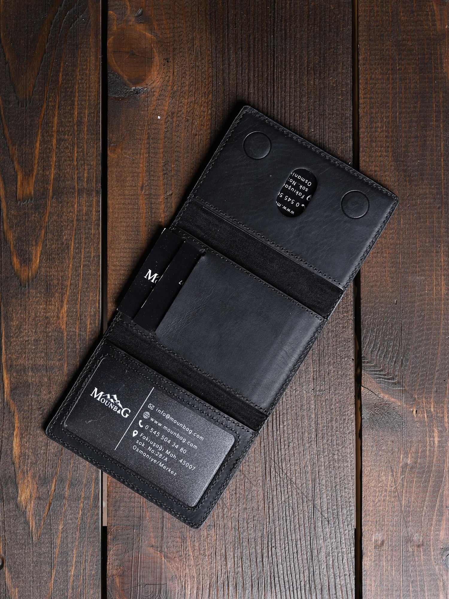 Teos Deri MagSafe Cüzdan