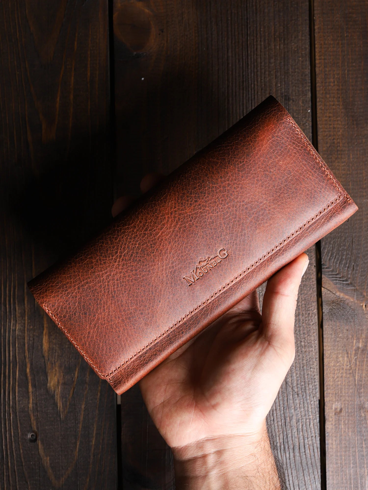 Machu Deri Telefon Cüzdanı