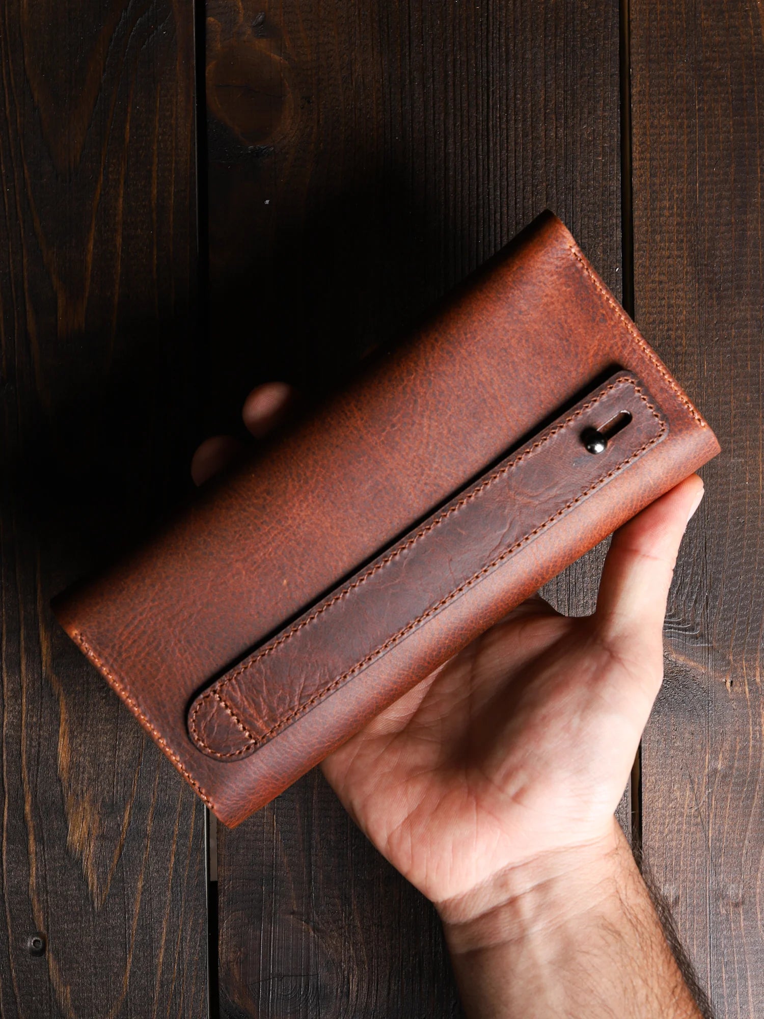 Machu Deri Telefon Cüzdanı