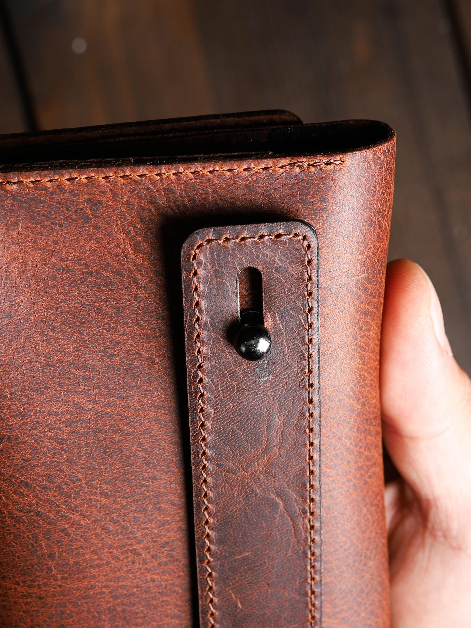 Machu Deri Telefon Cüzdanı