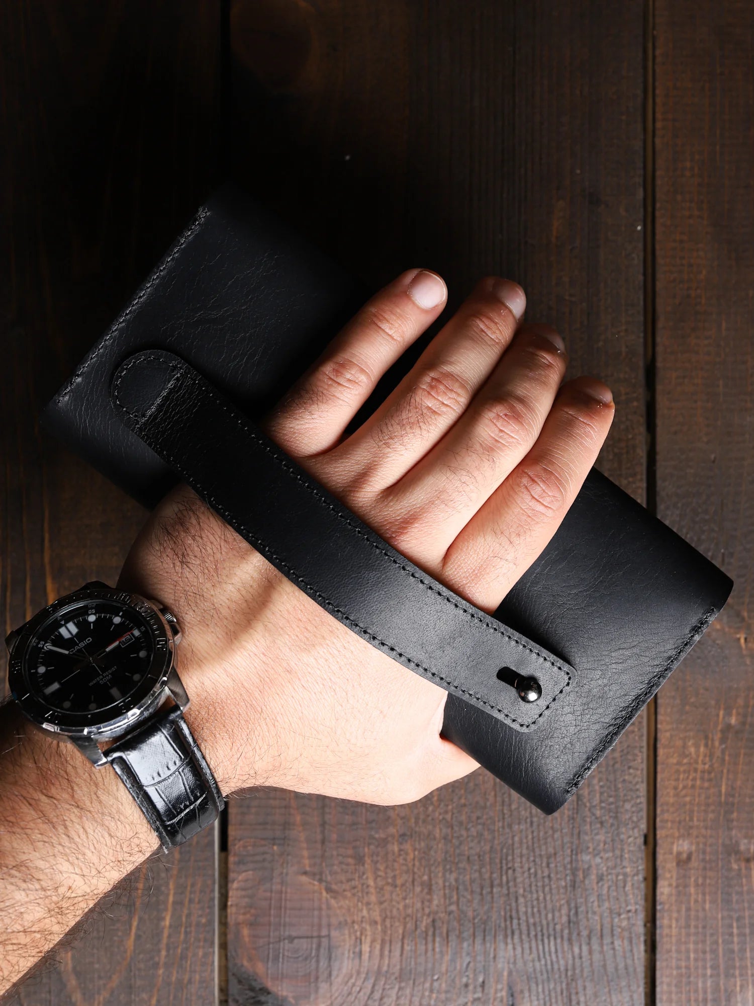 Machu Deri Telefon Cüzdanı