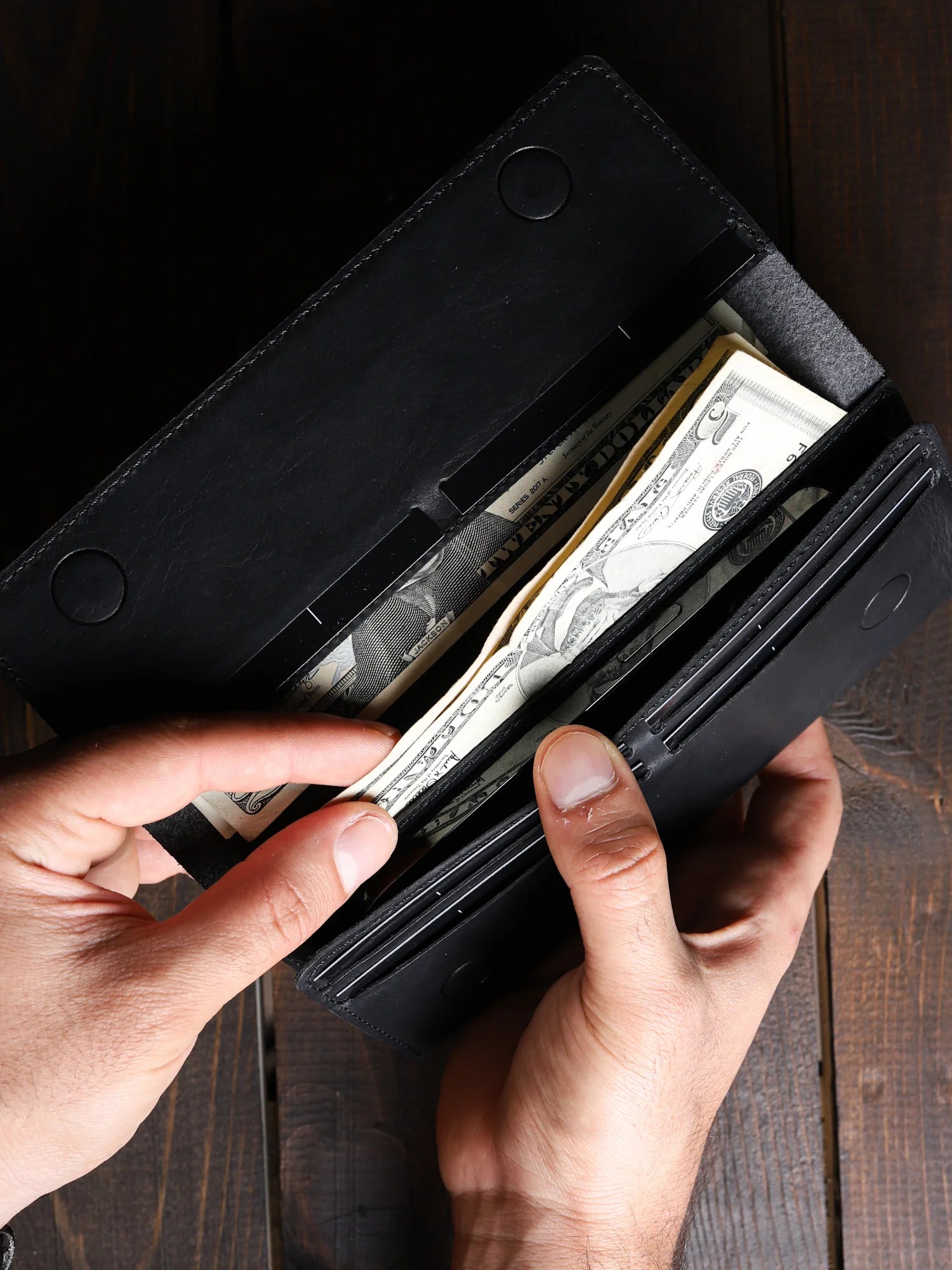 Machu Deri Telefon Cüzdanı