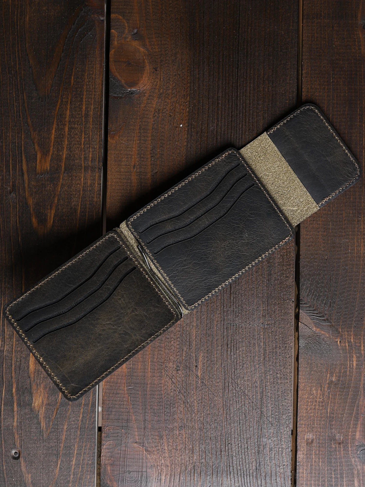 Magnesia Nakit Klipsli Deri Cüzdan