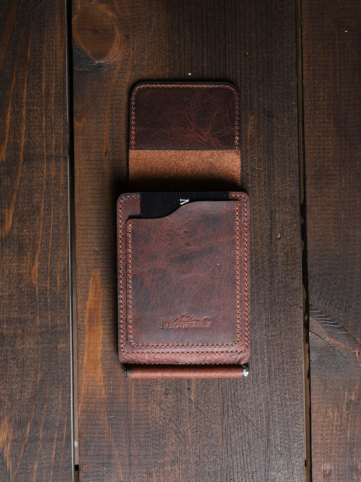 Magnesia Nakit Klipsli Deri Cüzdan