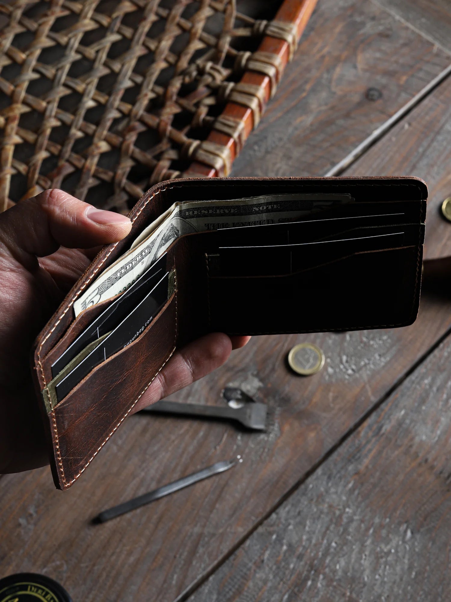 Olympos Klasik Deri Cüzdan