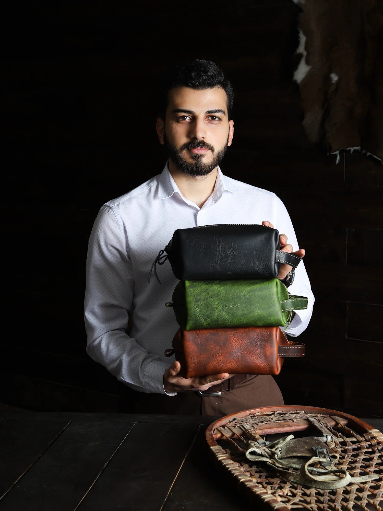Picobag Deri Seyahat & Bakım Çantası
