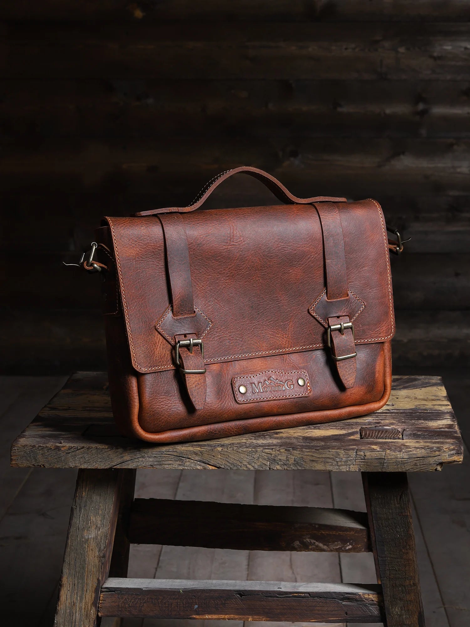 Pergamon Mini - Koyu Taba