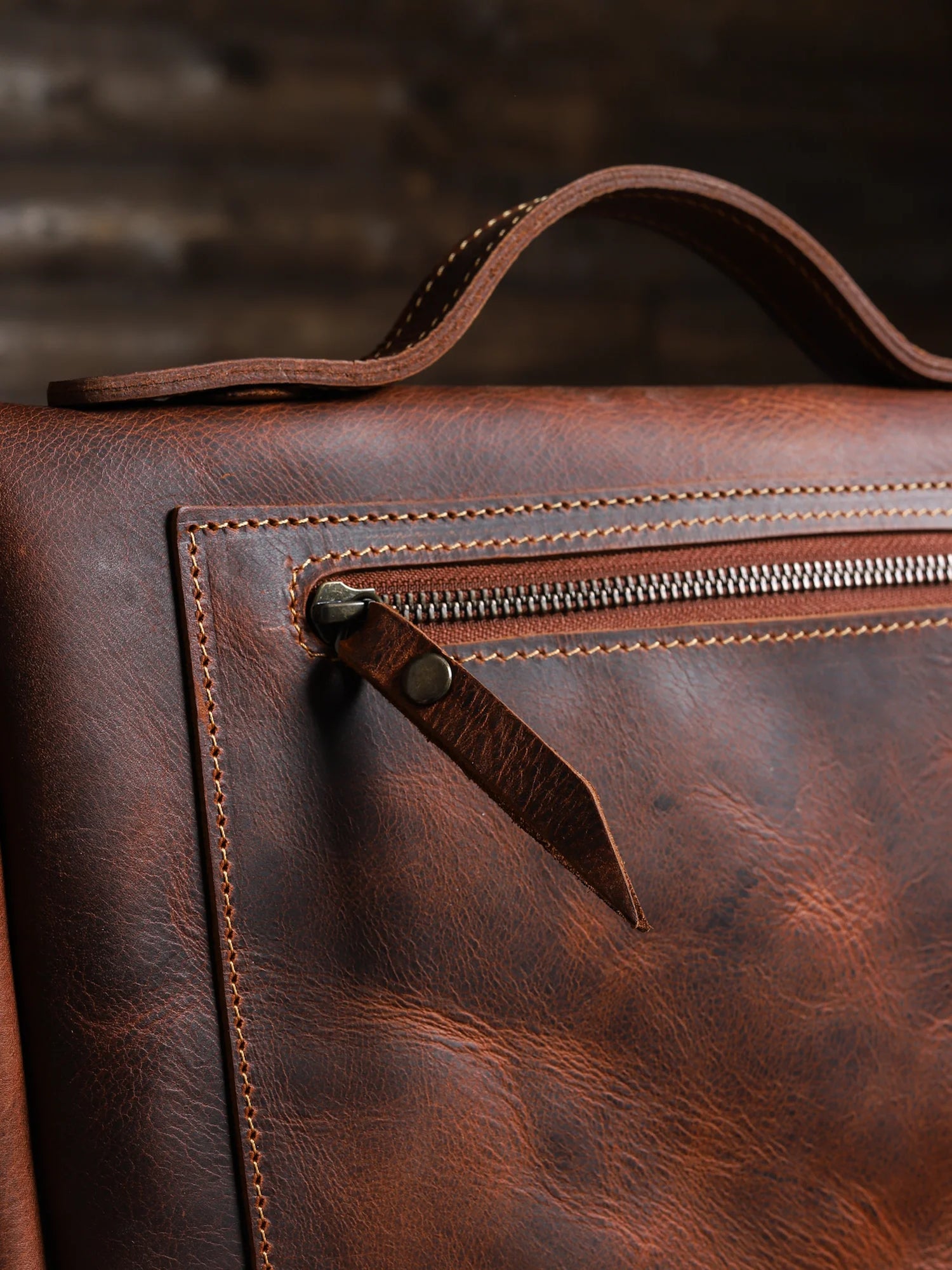 Pergamon Mini - Koyu Taba