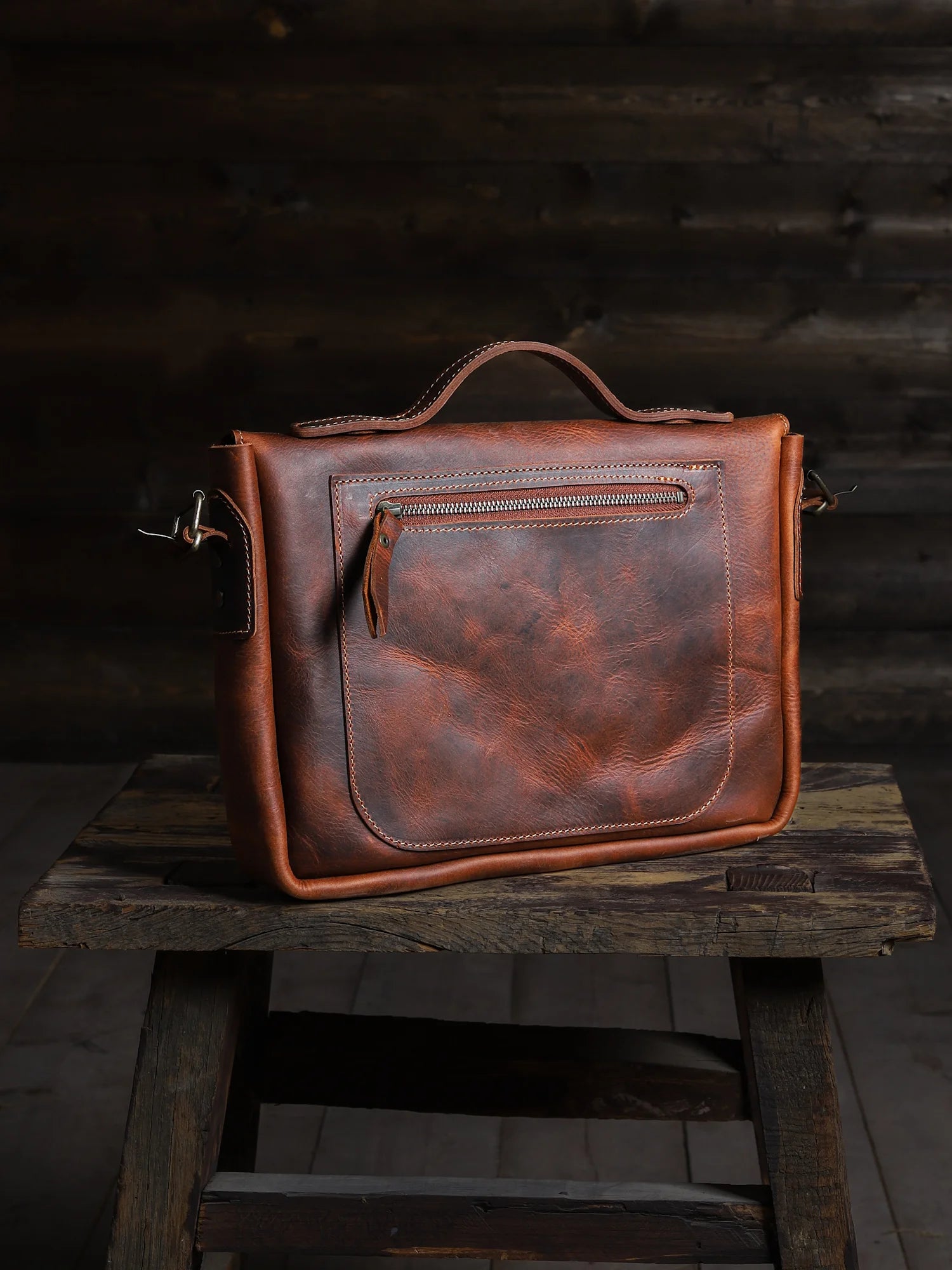 Pergamon Mini - Koyu Taba