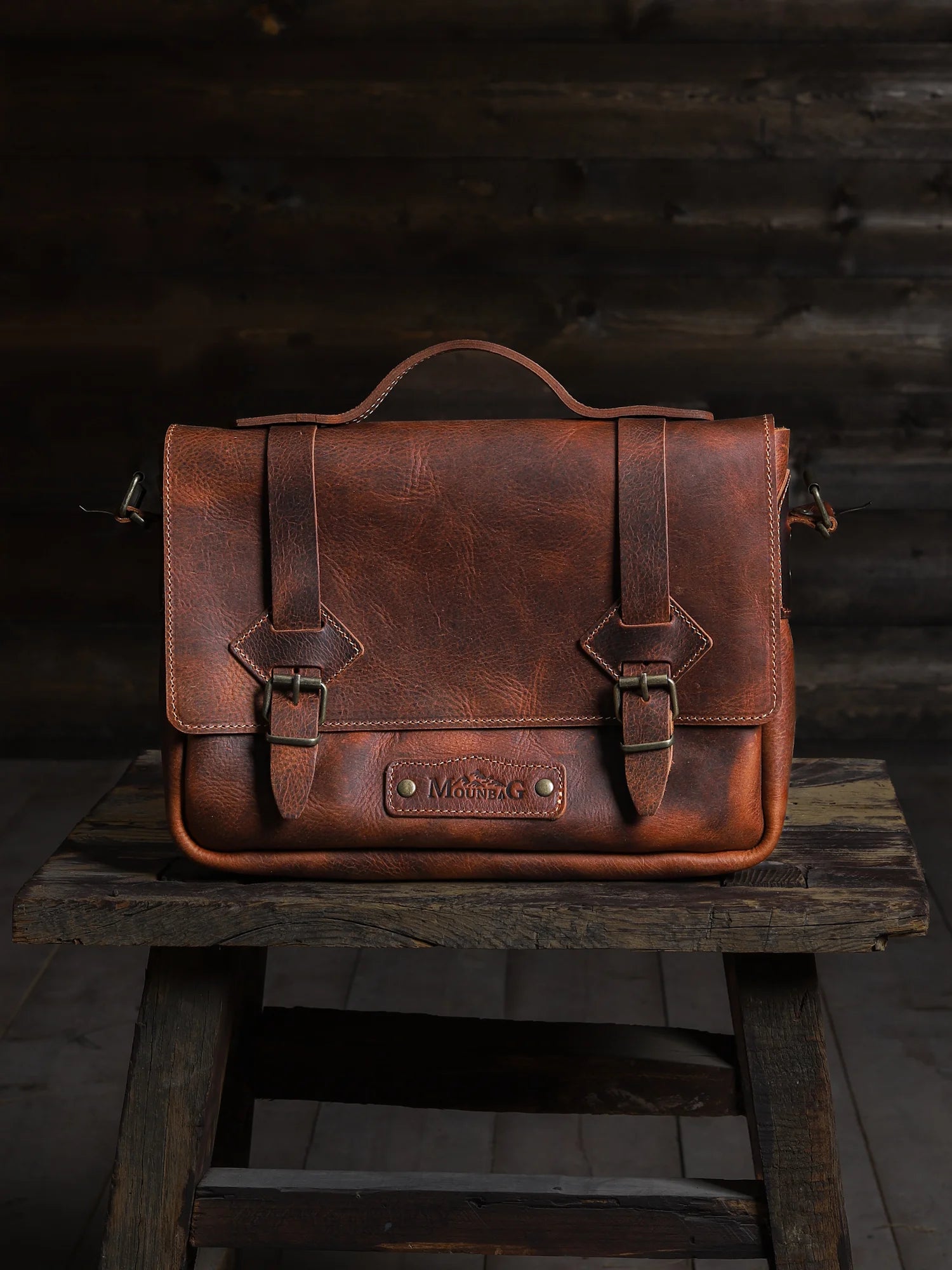 Pergamon Mini - Koyu Taba