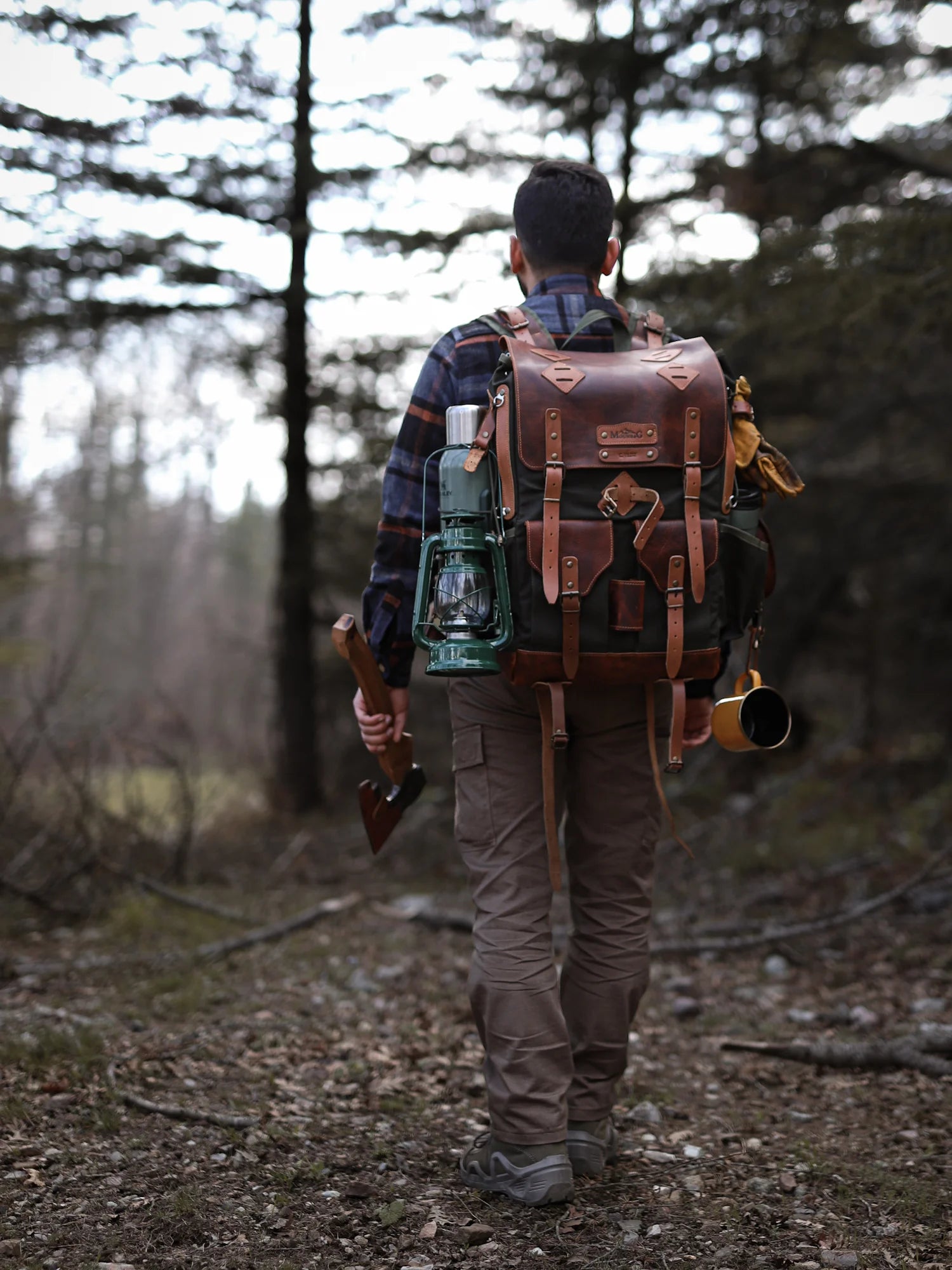 Bushcraft Pro Kamp & Gezi Sırt Çantası