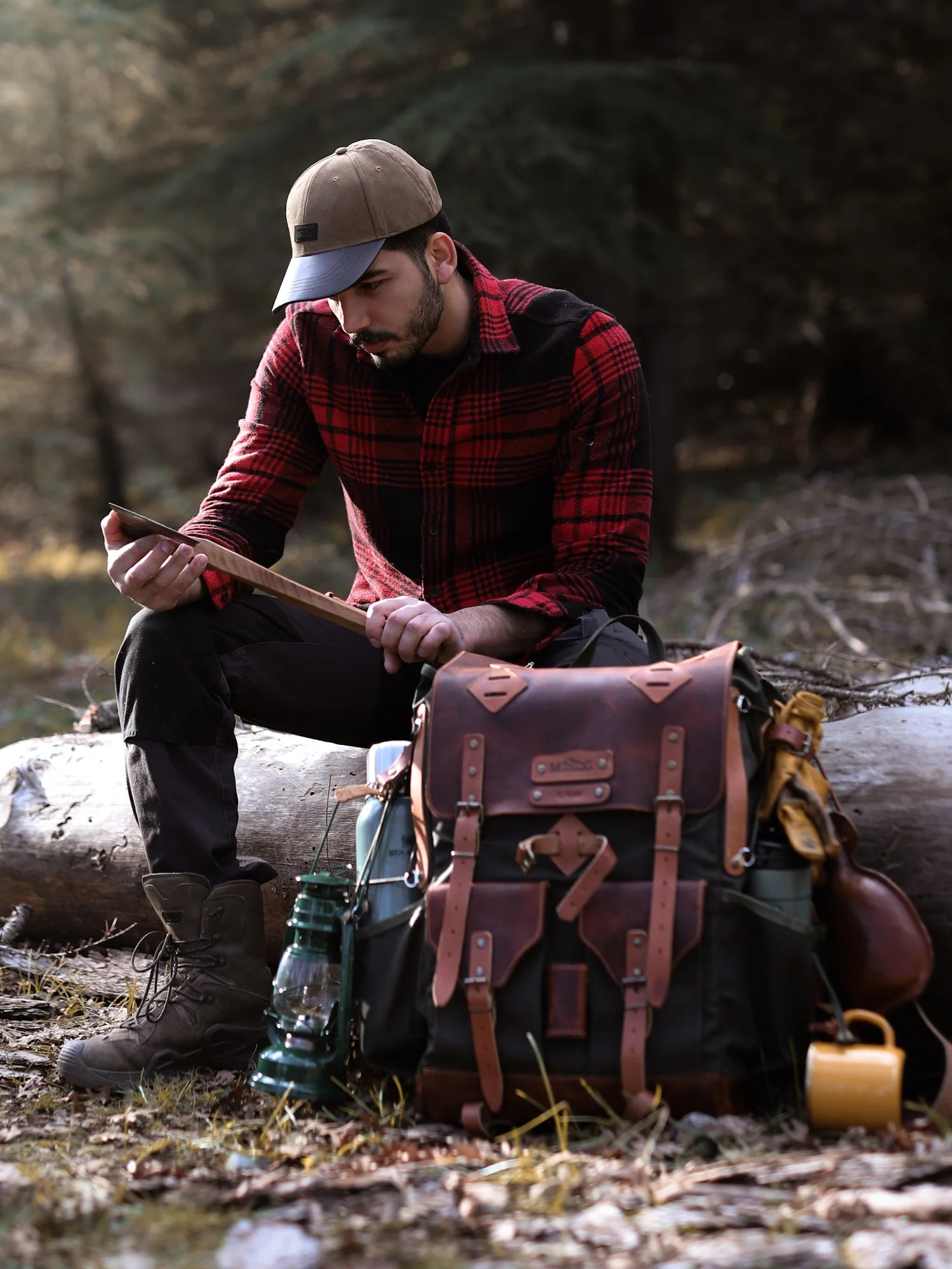 Bushcraft Pro Kamp & Gezi Sırt Çantası