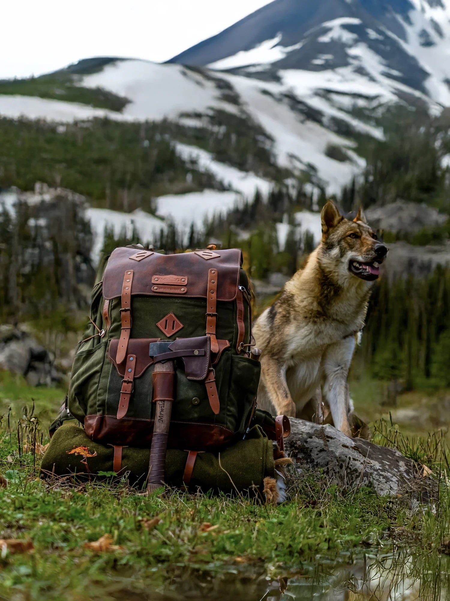 Bushcraft Pro Kamp & Gezi Sırt Çantası