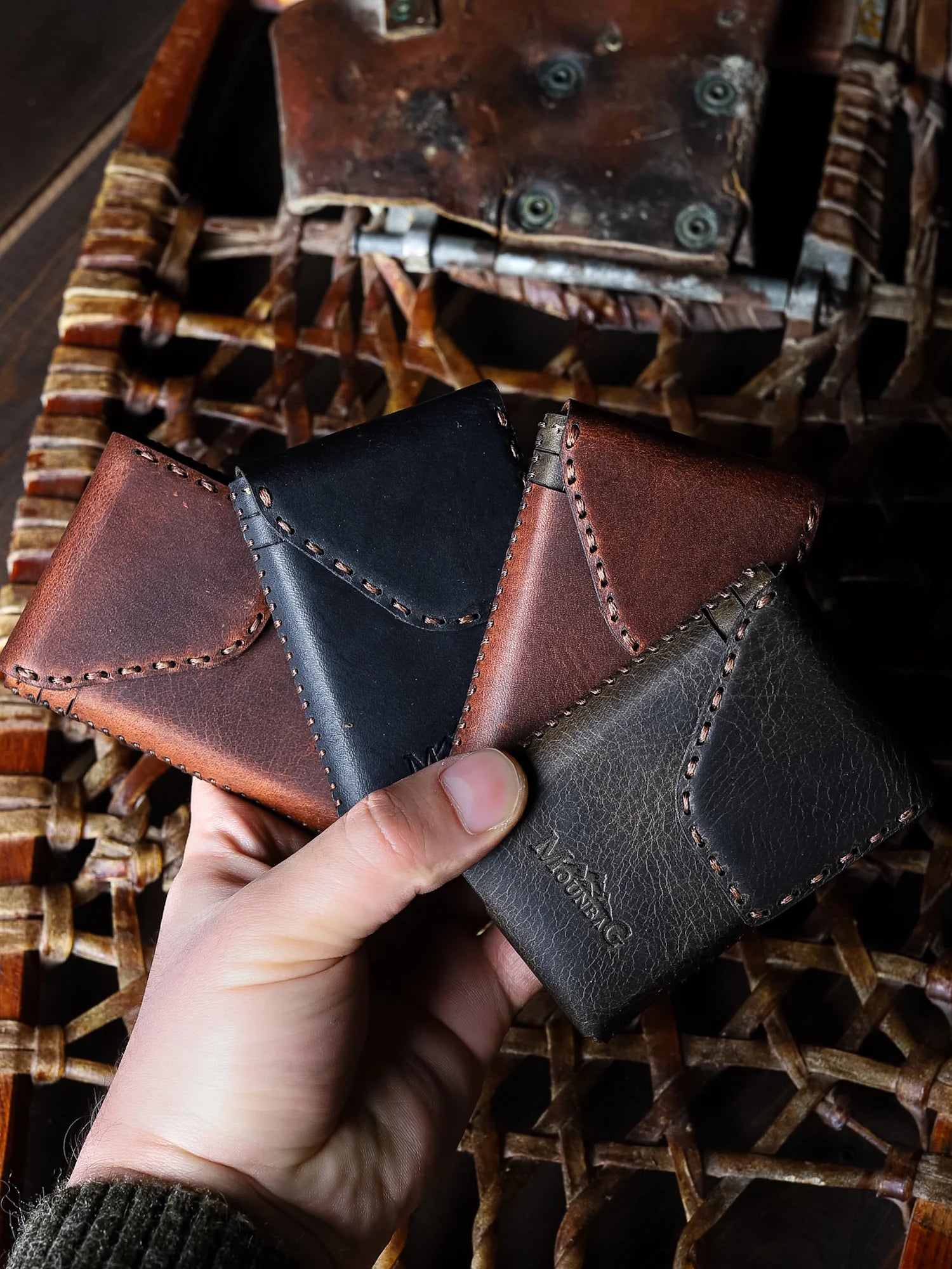 Sardes Mekanizmalı Deri Kartlık