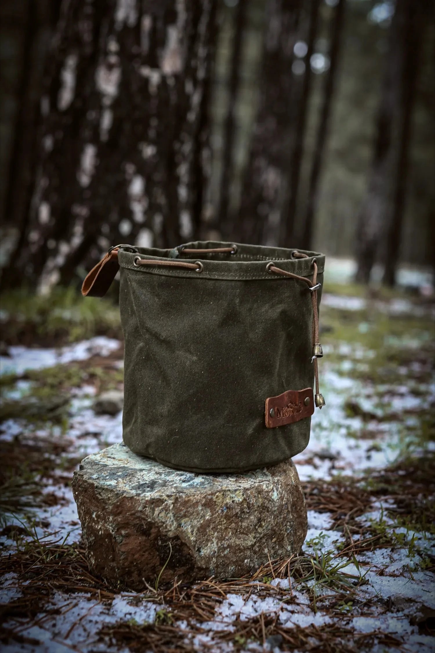 Bushcraft El Yapımı Kanvas Organizer