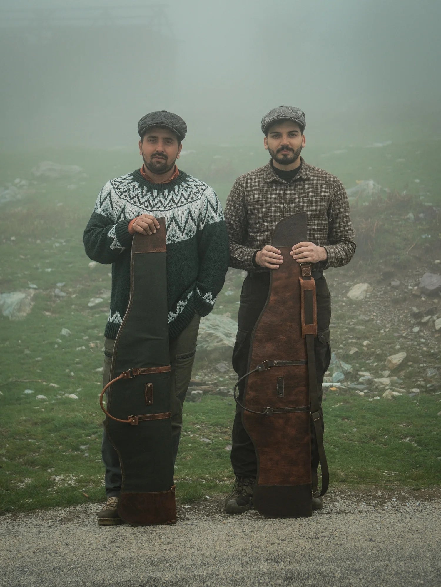 Mergen Deri / Kanvas Av Tüfeği Çantası (110cm)