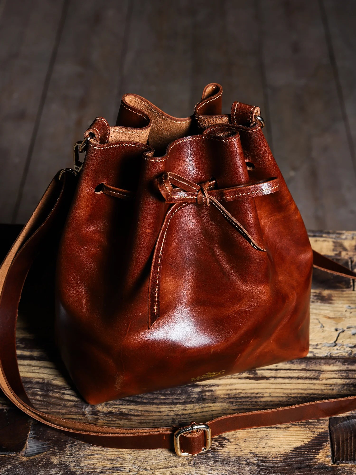 Bucketbag Deri Çanta