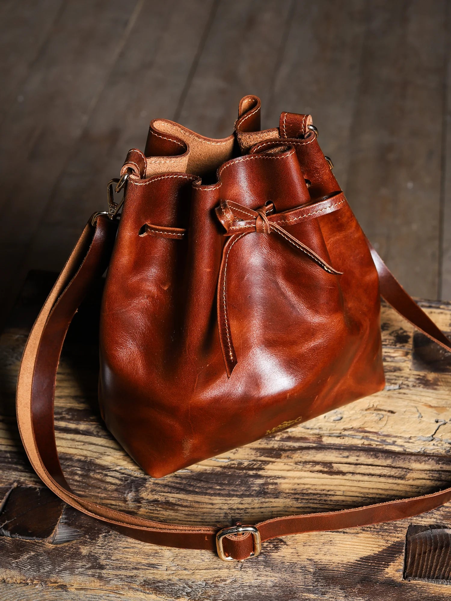 Bucketbag Deri Çanta