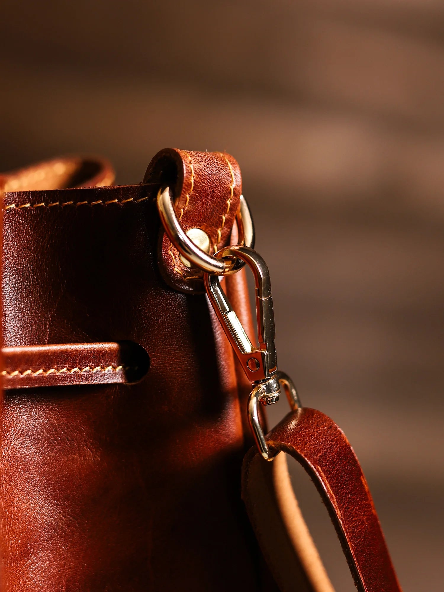 Bucketbag Deri Çanta