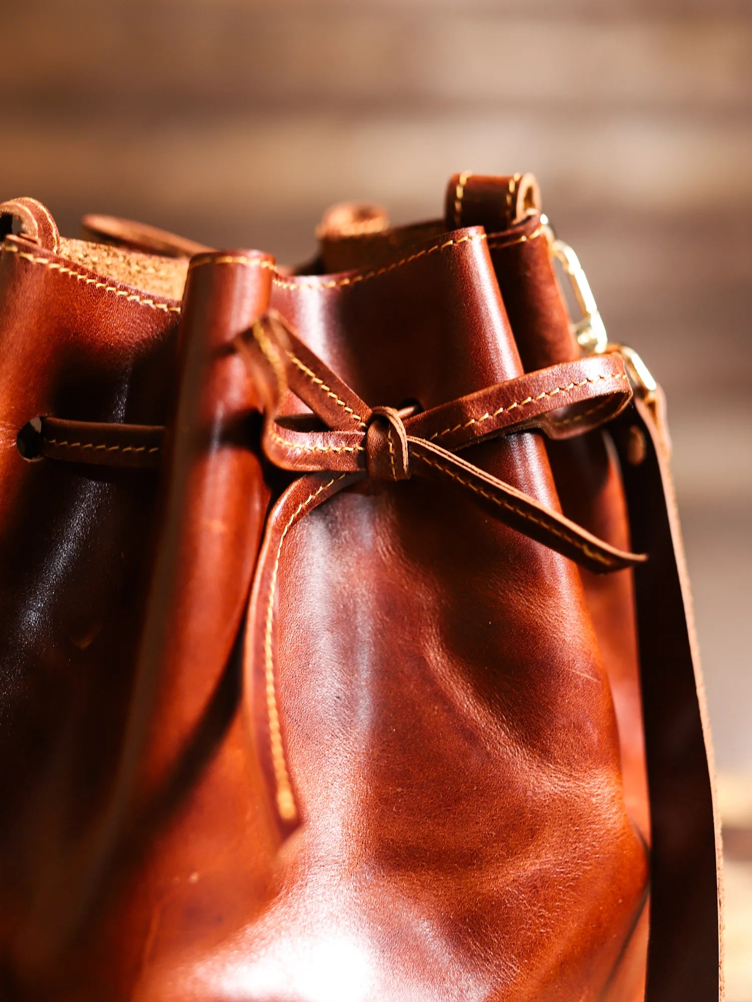 Bucketbag Deri Çanta