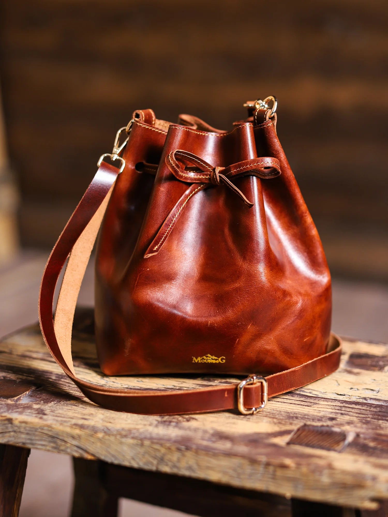 Bucketbag Deri Çanta