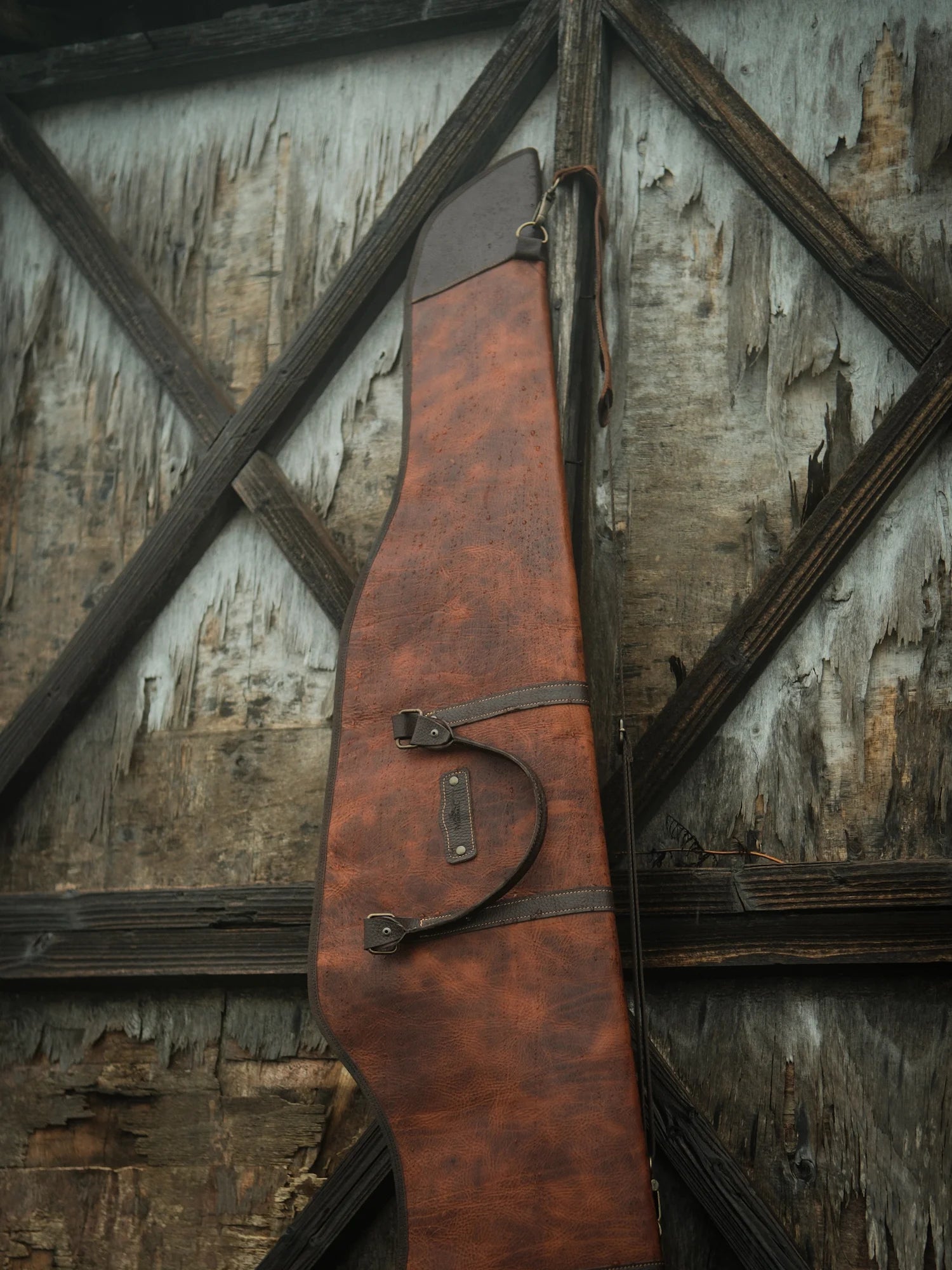 Şahbaz Deri / Kanvas Av Tüfeği Çantası (130cm)