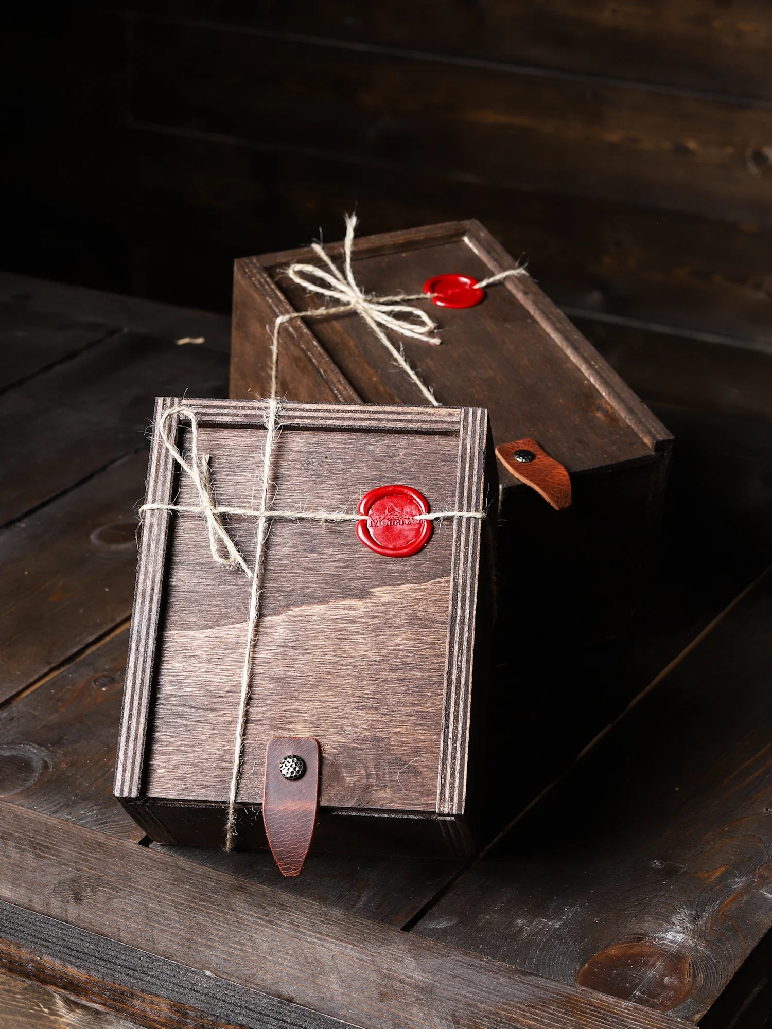 İkili Deri Kaplı Emaye Kupa Bardak Seti