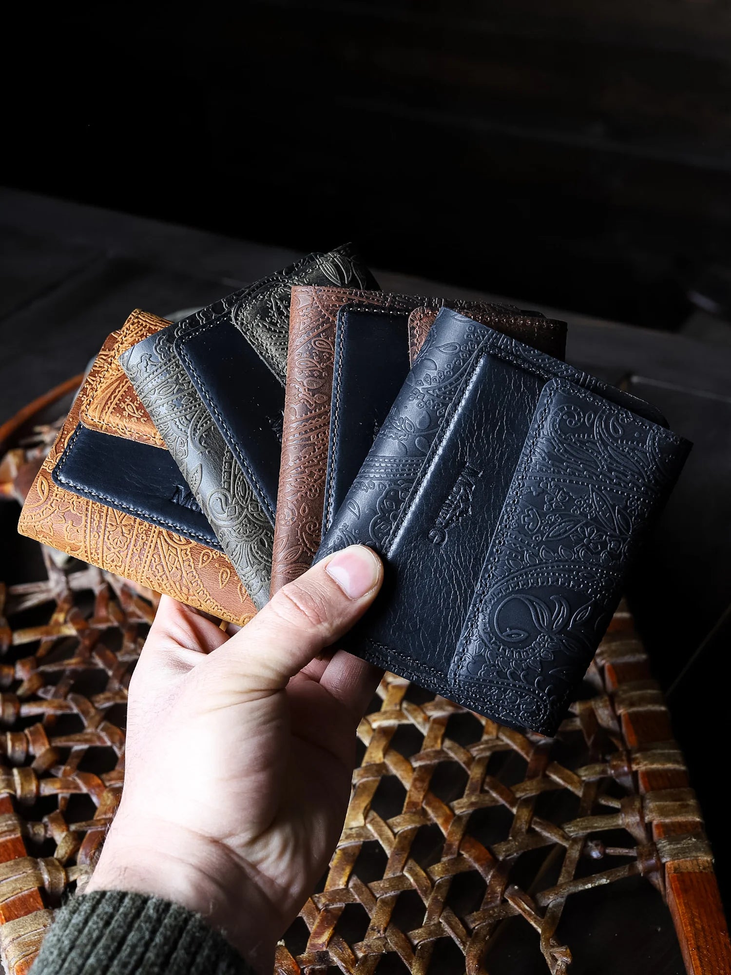Midas Ethnique Deri Cuzdan Renk Secenekleri