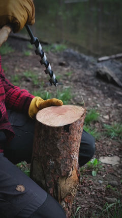 Bushcraft Çelik El Burgusu