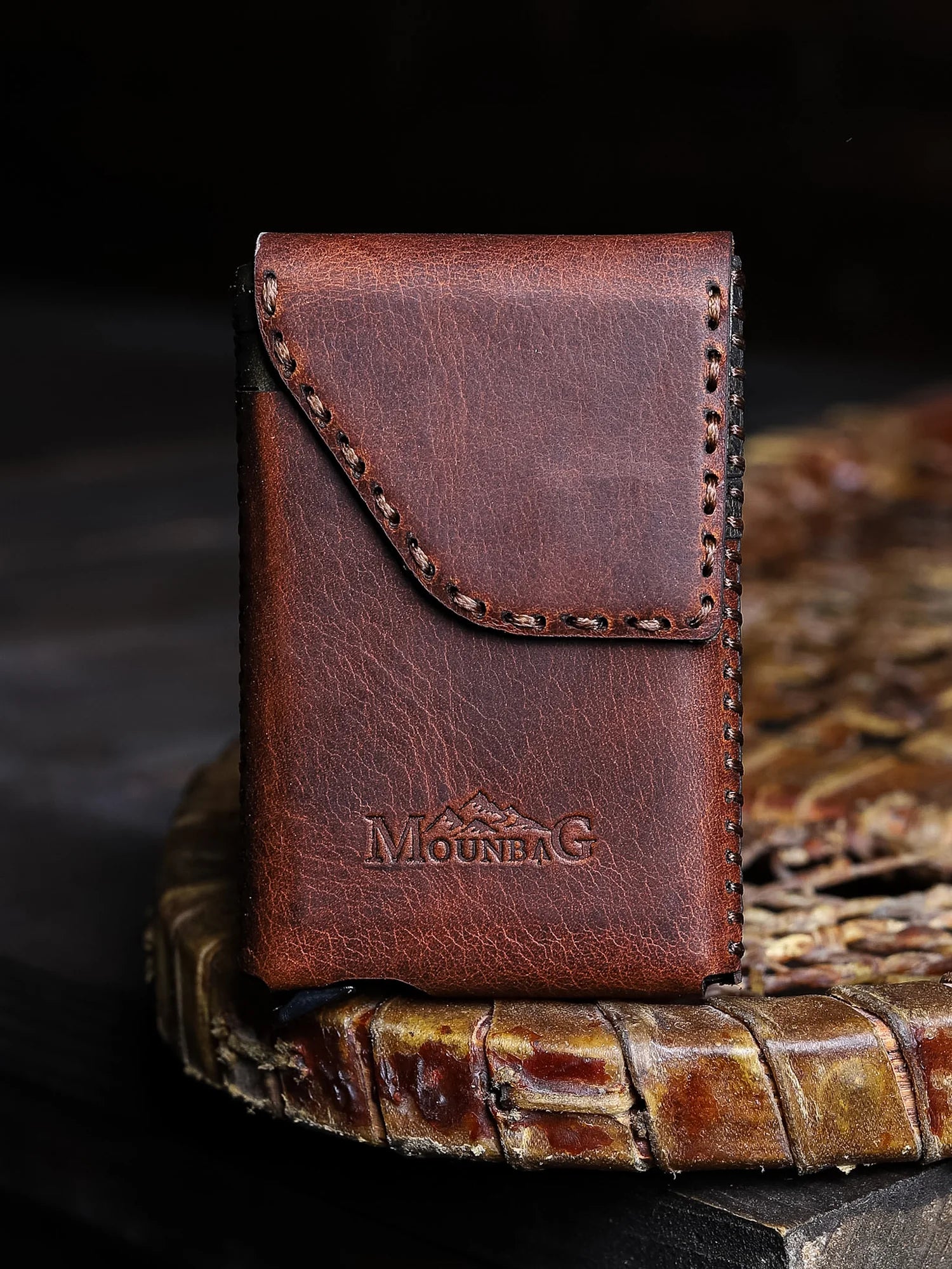 Sardes Mekanizmalı Deri Kartlık