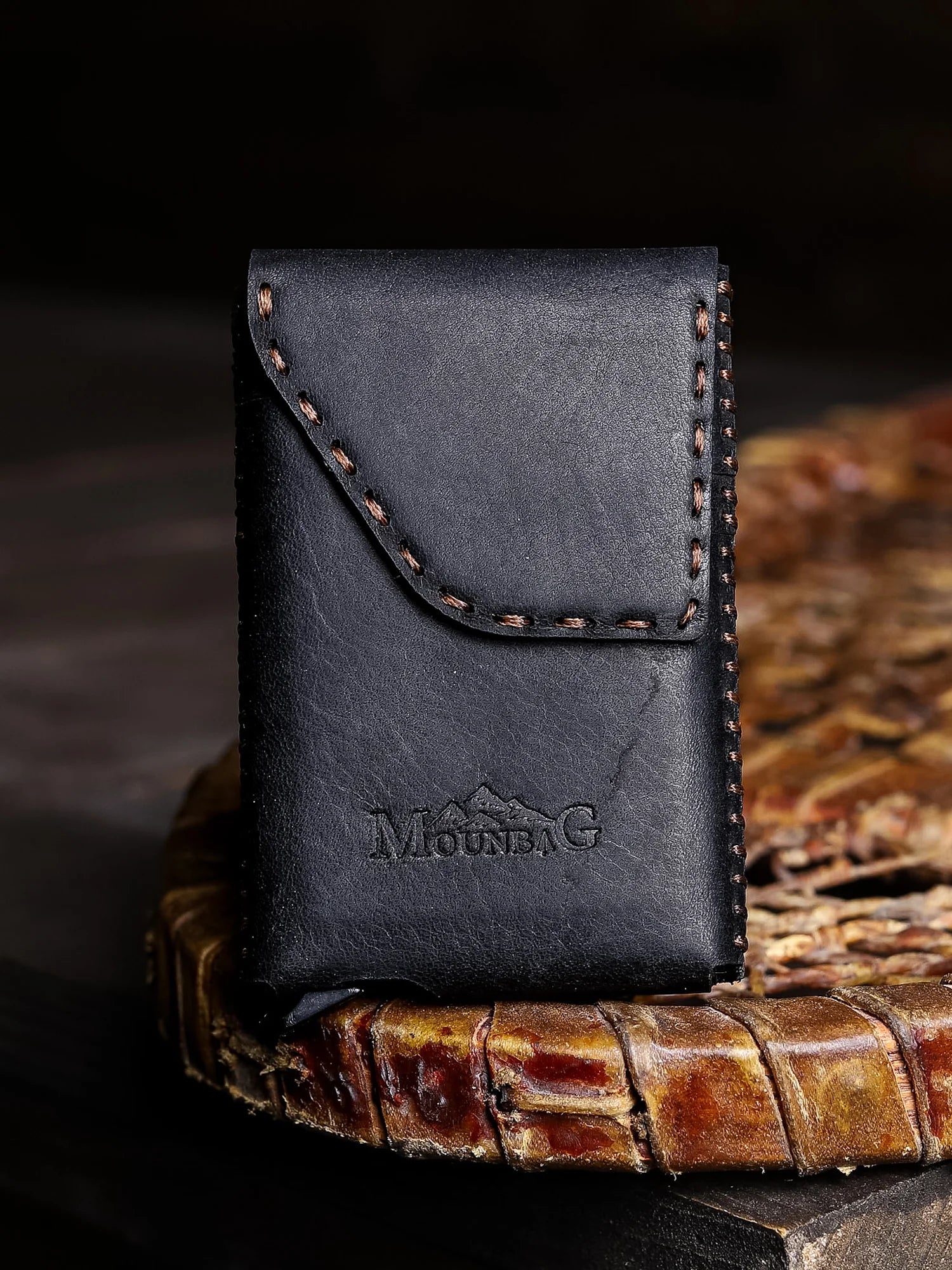 Sardes Mekanizmalı Deri Kartlık